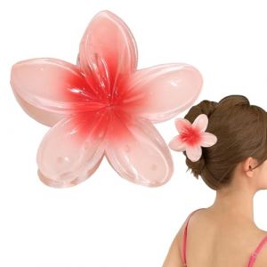 Barrette Fleur Hawaïenne,Accessoires pour Cheveux d'Inspiration Hawaïenne pour Femmes et Jeunes Filles - Accessoires de Coiffure à Forte Tenue pour Dames et Filles (dealemt, neuf)