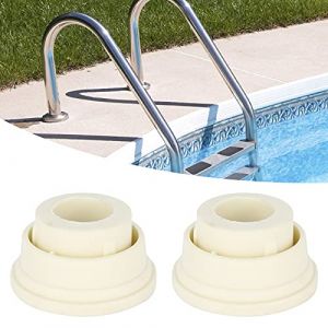 Qivine 2 Pièces Pare-Chocs pour Échelle de Piscine, Bouchon Caoutchouc Sécurité Échelles, Accessoires Remplacement pour Protection Contre Les Chocs, Coussin Tampon Garde pour Escaliers (Gartwan, neuf)