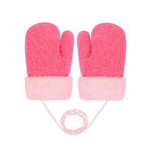 Becellen Moufle Hiver Fille Gar&ccedil;on Moufle Epais Enfant Gant Tricot&eacute; avec Ficelle Gant Chaud Moufle Mignon pour Enfants de 3 Ans (Becellen, neuf)