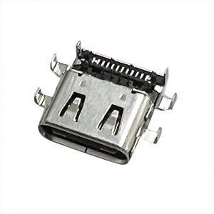HSSDTECH Prise USB-C Jack Alimentation Remplacement pour Lenovo ThinkPad E14 E15 E480 E485 E580 E585 E490 E495 E590 E595 L380 Type C DC Jack DC Power Jack Charging Port Connector (HSSDTECH, neuf)