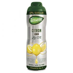 Teisseire Sirop de sucre 0% citron, 600ml, 600ml (Special-Fitness, neuf)