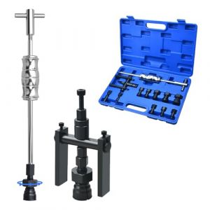 Zoomtools 12 Pcs 8-25 mm Outil d&rsquo;Installation et de Retrait de Roulement &agrave; Trou Borgne, Universel pour Voiture et Moto (autotools, neuf)