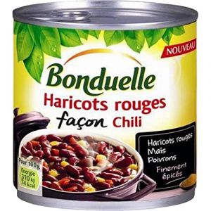 Bonduelle Haricots Rouge Cuisinés Façon Chili 400g (lot de 5) (obsido, neuf)
