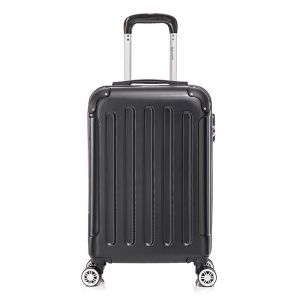 Boleedy Valise Cabine 20&Prime; (55 cm) Rigide ABS L&eacute;ger et Durable, Bagage de Voyage Trolley 4 roulettes 360&deg;, Suitcase Pas Cher, Soute Avion 20kg (wenzhou baobi, neuf)