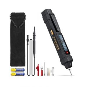 Neoteck 3-en-1 Multim&egrave;tre Num&eacute;rique Stylo Testeur de Tension avec NCV et S&eacute;quence de Phase 6000 Comptes TRMS Auto AC/DC Voltage R&eacute;sistance Capacit&eacute; Fr&eacute;quence Portable pour &Eacute;lectricien et Maison (vinstarteu, neuf)