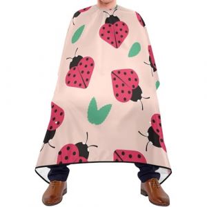 Les Coccinelles Partent Peignoir Coiffure Imperm&eacute;able Blouse Coiffeur Antistatique Robe De Coiffure Pour Salon Barbiers Barber (ytuqqq, neuf)