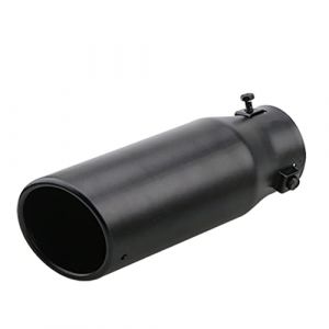 Tuyau d'échappement,iSpchen Embout Echappement Embout d'échappement 65mm Tuyau d'échappement de Voiture en Acier Inoxydable Embout Tuyau de Sortie Pot d'échappement Embout d'échappement Auto (ZARAUE, neuf)
