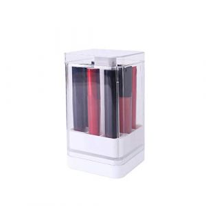 Rangement Rouge &agrave; L&egrave;vres avec couvercle de presse Maquillage Rouge &agrave; L&egrave;vres Cosm&eacute;tique Pr&eacute;sentoir Stand Support Rangement (D) (Momolaa&FR (7 -20 Days Delivery), neuf)