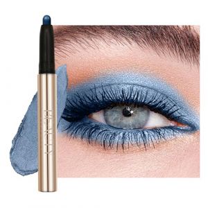 Fard a Paupiere et Ombre à Paupières,Bâton d'Ombre à Paupières, Kit de Maquillage pour les Yeux, Naturel & Shimmer Shades Contour Stick,Bâton d'Ombre à Paupières 11 Bleu de rêve pétillant (SONGVISON, neuf)