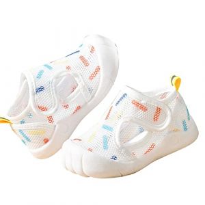 Chaussures Premier Pas BéBé GarçOns Filles Baskets BéBé De Marche Respirantes AntidéRapantes Sandales à Fond Plat Chaussures Souples Respirantes pour BéBé GarçOn (Qieusxias, neuf)