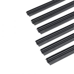 Tuokay, Essuie Glace 28 '', Bandes de Caoutchouc Sp&eacute;ciales pour Le Balai D'essuie-glace Plat, 2 Pi&egrave;ces * 3 Tailles (700 mm/ 650 mm/ 450 mm) pour 2 Essuie-glaces Avant et Essuie-glace Arri&egrave;re (Tukai Trading, neuf)