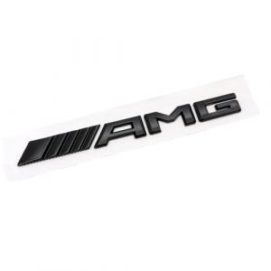 yishao Auto Emblème pour AMG Mercedes-Benz, Logo Emblèmes Badge Logo Badge Autocollant Insigne de Logo 3D Métal Sticker Accessoire Voiture,Bla-CK (wodeweilai(beijing)jiaoyukejifazhanyouxiangongsi, neuf)