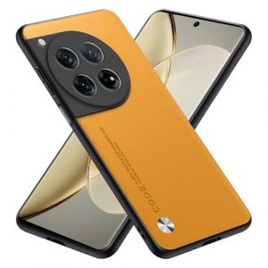 RankOne Coque Compatible avec OnePlus 12R / OnePlus Ace 3 (6.78"), Etui en Silicone Housse - Jaune (Rankone, neuf)