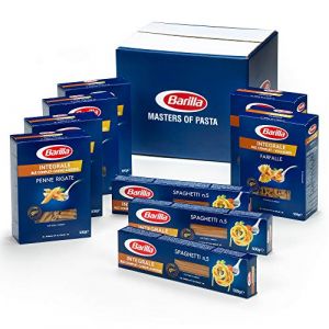 Variety Pack Blé Complet Barilla - Multipack avec 3 types de Pâtes au blé complet, 9 paquets de 500 g (4,5 kg total) (Italiaen Gourmet UK Ltd, neuf)