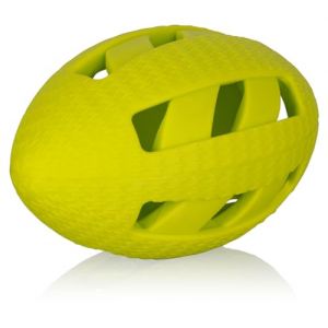 Knuffelwuff Jouet pour chien - Nourriture de rugby - En TPR - Balle flottante à rapporter - Snack Ball - Matériau doux pour les dents - Idéal pour les jeux actifs et l'entraînement en plein air (Knuffelwuff, neuf)