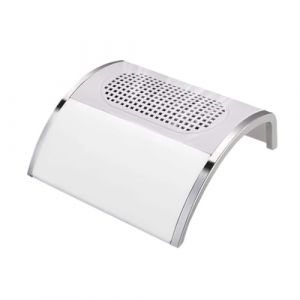 Aspirateur Ongle, Machine d'aspirateur d'ongle d'un de collecteur de poussi&egrave;re d'ongle de puissance forte de 120W avec 2 ventilateurs outil de Salon d'art d'ongle de Machine de manucure(868-1 White) (JingHaiZhiJiaShiPin, neuf)