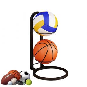 Support Ballon Foot, 2/3/4/5 Niveaux Verticale Support Ballon Basket, Porte Ballon Basket, Organiseur De Basket-Ball, Support De Rangement pour Ballon Rangement Matériel (Opdestn, neuf)