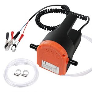 flintronic Pompe à Huile Diesel, Pompe Electrique Vidange Huile Moteur 12V 80W pour Le Changement de Diesel D'extracteurs de Fluide de Voiture, Huile Moteur (XJYEU, neuf)