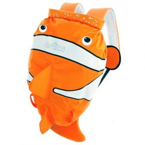 Trunki PaddlePak Sac à Dos Enfants de Natation Étanche pour Enfants et Sac de Sport Enfants – Sac Enfants Chuckles le Poisson Clown (Orange) (Trunki Europe, neuf)