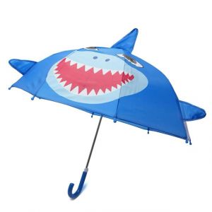 KAV Parapluie d'école transparent pour enfants garçons et filles – Design doux, beau, léger parasol dôme pour votre enfant, gris souris (1st choice distributiuons, neuf)