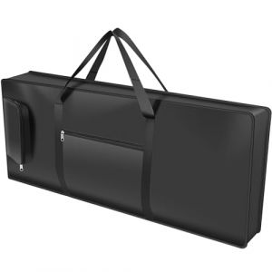 BAODBF Sac clavier 61 touches en tissu Oxford 420D, 100 × 40 × 15 cm, étui clavier 61 touches avec bandoulière, étui pour clavier 61 touches pour orgue électronique et piano, Noir , Casual (XIEXIAOHUA, neuf)
