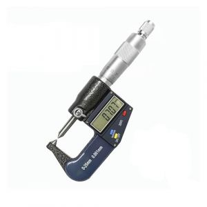 Outils de mesure Microm&egrave;tre ext&eacute;rieur num&eacute;rique &agrave; double pointe 0-25 mm 0,001 mm Microm&egrave;tres &eacute;lectroniques &agrave; pointe en carbure Pour une mesure pr&eacute;cise(DoubleHead 60degree) (hangzhouhuimeishangmaoyouxiangongsi, neuf)