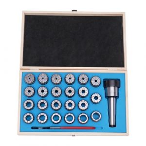 Mandrin à pince de serrage - Pince de serrage - Clé de serrage - Outil de serrage - Fraiseuse - En acier à ressort - Pour machine à graver et outil de fraisage - Pinces de serrage - Porte-outils Er40 (DDAREH, neuf)