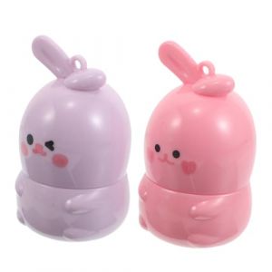 CALLARON 2pièces Rehausseur Hydratation Pour à Et Adoucissant Couleur Hydratante Changeante Pour Mignon Avec Motif Lapin (Raindrops On Roof, neuf)