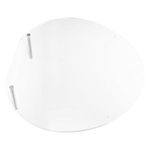 OSALADI Pr&eacute;sentoir en Acrylique Transparent pour Masque Facial 26X24 CM Support de Masque pour Bureau et Maison Support d'Affichage R&eacute;utilisable et Solide pour Produits Cosm&eacute;tiques (Original MJW, neuf)