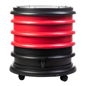 WORMbox | Lombricomposteur 3 Plateaux Rouge | 48 litres | Compostez Vos d&eacute;chets organiques, Les vers de Terre/lombrics produisent du lombricompost (Ferme du Moutta, neuf)