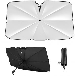 Pare Soleil Voiture Pare Brise Avant pour Audi A3 8V 8Y Sportback Sedan 2013-2024 2025, Parasol Pliable pour Voiture Protection UV Isolation Pare-Brise Avant Accessoires Auto (SANHANBAIHUODIAN, neuf)