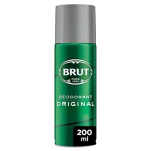 Déodorant spray homme Original BRUT - le flacon de 200mL Lot De 4 - Par Lot (Marché Parisien, neuf)