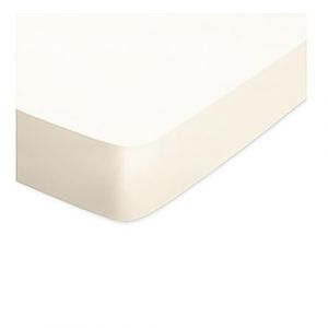 Drap-Housse Percale 100% Coton 80 Fils – Bonnet 30 cm – Doux, Résistant et Élégant - Qualité supérieure 80 Fils (écru, 180 x 200 x 30) (kidparadise, neuf)