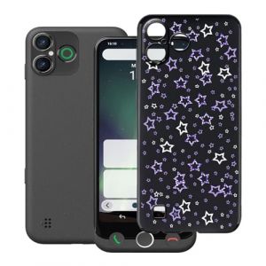 YQINHHME Coque pour Doro Aurora A30 (6.10"), Anti-Choc et Anti-Rayures Etui de Protection Ultra-Fin Noir Souple Silicone TPU Bumper Housse Case pour Doro Aurora A30 - Xinghai (YiQin, neuf)