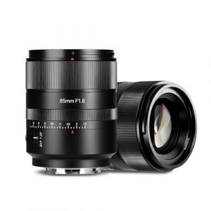 7artisans AF85mm f1.8 Objectif Automatique Portrait Plein Format Compatible avec Les appareils Photo Panasonic LUMIX S Series/Sigma s&eacute;rie L (Noir) (7-artisans Official Store, neuf)