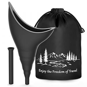 Urinoir féminin pour Festival, Camping, Toilettes pour Camping, randonnée, Vacances - Réutilisable pour Femme, Voyage, Camping, urinoir pour Femme - Entonnoir Portable pour Voiture (Amazan., neuf)