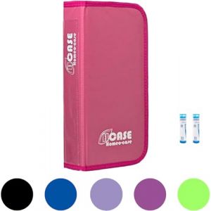 Homeo Case | Rangement Homeopathie avec 90 Espaces pour Boiron Tubes 4 Grammes | Trousse pour Homeopathie | Tubes Non Inclus | Couleur Rose | Fermé 30 x 15 cm | Ouvert 70 x 30 cm (KINEPHARMA S.L., neuf)