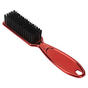ANKROYU Peigne à Barbe, Peigne à Barbe en Nylon ABS, Brosse à Barbe, Brosse à Barbe à Poignée, Brosse à Barbe à Poils Confortables pour Le Style de Barbe (Rouge) (Nufang, neuf)