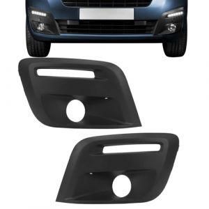 Grille de Phare Antibrouillard Avant pour 2015-2018, Couvercle de Grille de Phare Antibrouillard de Pare-chocs Avant Haute R&eacute;sistance, Garniture de Couvercle de Phare (Tenqee, neuf)