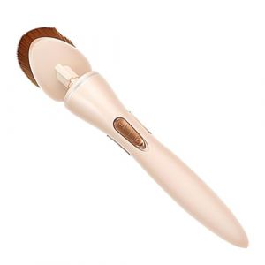 Brosse de maquillage électrique | Brosse de maquillage rotative à 360° | Brosse vibrante pour fond de teint | Brosse électrique rotative | Pinceau de fond de teint 1,5 V pour un mélange parfait, un (spraiy, neuf)
