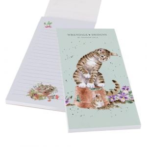 Wrendale Designs by Hannah Dale 'Hide and Squeak' Bloc de courses pour chat (Gifts@Thumpers, neuf)