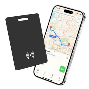 Carte de suivi de portefeuille pour Android, Air Tag Card, localisateur Bluetooth compatible Google Mon appareil (Android uniquement), localisateur d'objets pour téléphone (CUBTEM EU, neuf)