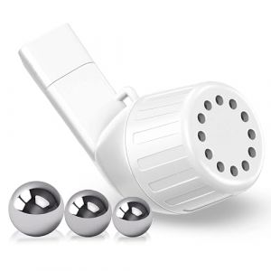 SEABABOO Appareil de retrait de mucus extenseur Exerciseur Pulmonaire Entraîneur Respiratoire Exerciseur pulmonaire La physiothérapie de l'air nettoie les poumons et améliore (Blanc, M) (HAIFENGZHU, neuf)