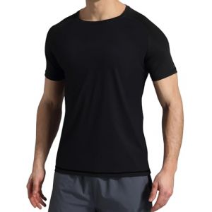 VAYAGER Hauts de Bain Anti-UV UPF 50+ Manches Courtes pour Hommes, s&eacute;chage Rapide, Coupe d&eacute;contract&eacute;e, Surf (VAYAGER SPORTS, neuf)