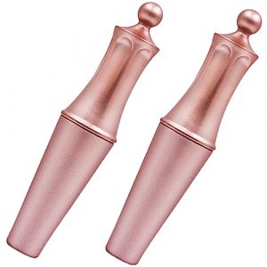 PartyKindom Stylo Eye-liner Magn&eacute;tique Liquide 2 Pi&egrave;ces 4 Ml Rose Dor&eacute; Longue Tenue Maquillage Pour Femmes Et Adolescentes Tenue Toute La Journ&eacute;e (Brushira, neuf)