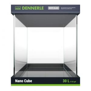 Dennerle Nano Cube White Glass, 30 L (my-Petshop, neuf)