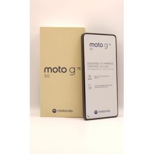Motorola Moto g75 5G Smartphone (&Eacute;cran robuste de 6,78" gr&acirc;ce au Corning Gorilla Glass 5, 8/256 Go, cam&eacute;ra 50 MP, r&eacute;sistant, extr&ecirc;mement thermor&eacute;sistant) Gris charbon, &eacute;tui de protection inclus (ElectroSmartEU, neuf)