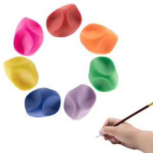 COYUN 7 pcs Poignées pour Crayons, Grip Crayon pour Enfants, Guide Doigts Ecriture Enfant Aide Ecriture Enfant Guide Doigt Enfant Silicone Pencil Grips for Kids Ergonomique Aide Ecriture Pour Enfant (HLWA RETAILS LTD UKSTORE, neuf)