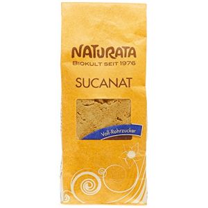 Sucre de canne complet bio Sucanat Naturata | Sucre de canne bio - Sucre de canne roux bio - Sucre de canne entier bio - 400g (greenist-de, neuf)