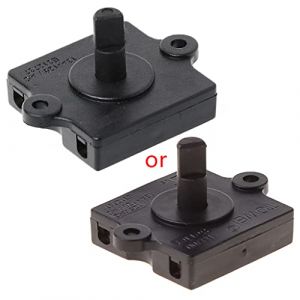 B3200 Interrupteur rotatif 4 positions 3 vitesses Bouton de commande Bouton poussoir marche/arr&ecirc;t &Eacute;tanche Levier de commande LED de courte dur&eacute;e D&eacute;marrage Arr&ecirc;t Variateur (LEEleegang, neuf)